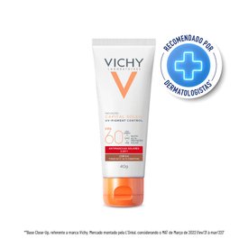 PROTETOR SOLAR FACIAL VICHY UV PIGMENT CONTROL COR 5.0 FPS60 40G