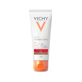 PROTETOR SOLAR FACIAL VICHY UV PIGMENT CONTROL COR 5.0 FPS60 40G