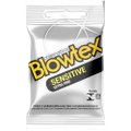 PRESERVATIVO BLOWTEX SENSITIVE COM 3 UNIDADES