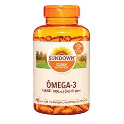 Suplemento Alimentar Sundown Ômega 3 1.000mg 120 Cápsulas