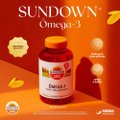 SUPLEMENTO ALIMENTAR SUNDOWN ÔMEGA 3 1.000MG 120 CÁPSULAS