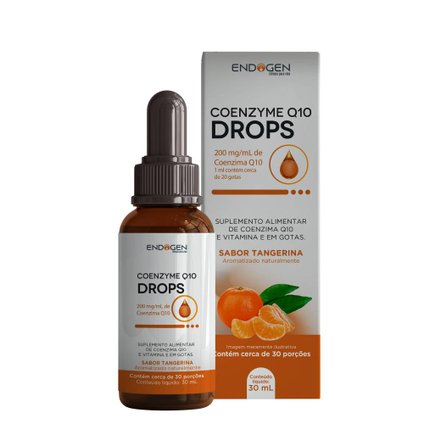 SUPLEMENTO ALIMENTAR COENZYME Q10 PURE DROPS ENDOGEN 30ML