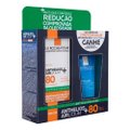 KIT LA ROCHE POSAY PROTETOR SOLAR FACIAL ANTHELIOS AIRLICIUM FPS80 40G + EFFACLAR GEL CONCENTRADO