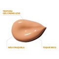 PROTETOR SOLAR FACIAL LA ROCHE-POSAY ANTHELIOS AIRLICIUM+ ANTIOLEOSIDADE FPS80 COR 2.0 40G
