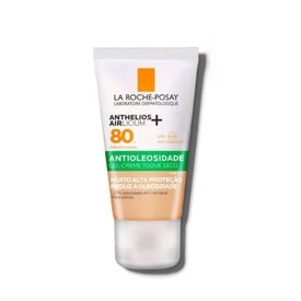 PROTETOR SOLAR FACIAL LA ROCHE-POSAY ANTHELIOS AIRLICIUM+ ANTIOLEOSIDADE FPS80 COR 2.0 40G
