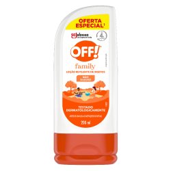 Repelente Loção Off Family 200ml Oferta Especial