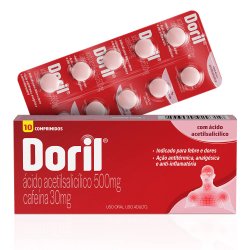Analgésico Doril 500mg + 30mg 10 Comprimidos