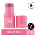 Kit Panvel Blush Multi Stick Pink Make Up + Iluminador Multi Stick Champagne Make Up