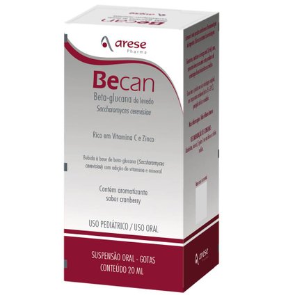 BECAN SUSPENSÃO ORAL ARESE GOTAS 20 ML