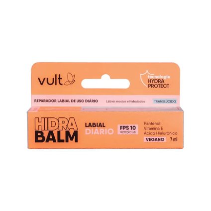 HIDRA BALM LABIAL VULT FPS10 TRANSLUCIDO 7ML
