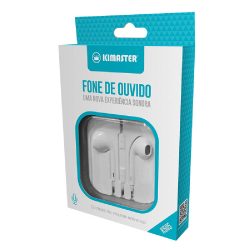 Fone De Ouvido Kimaster C/microfone K505br