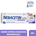 CREME ANTIASSADURAS NEBACETIN BABY REGENERAÇÃO 30G