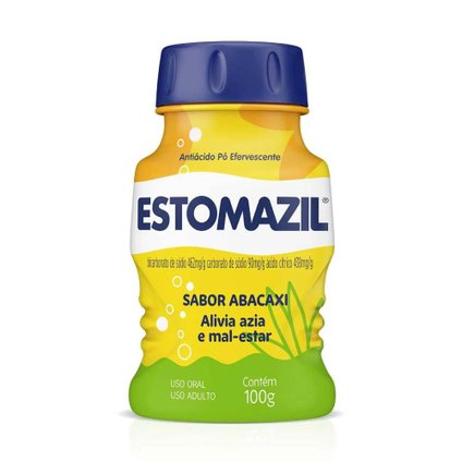 ANTIÁCIDO ESTOMAZIL PÓ EFERVESCENTE ABACAXI POTE 100G