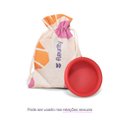DISCO MENSTRUAL FLEURITY COM 1 UNIDADE