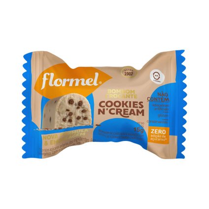 BOMBOM FLORMEL COOKIES N CREAM 12G