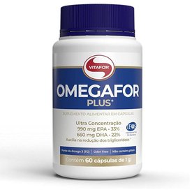 OMEGAFOR PLUS 1000 MG VITAFOR 60 CAPSULAS