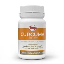 Curcuma Curcumaplus Vitafor 30 Cápsulas De 500mg