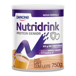 Suplemento Alimentar Nutridrink Protein Senior Café Com Leite 750g