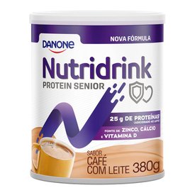 SUPLEMENTO ALIMENTAR NUTRIDRINK PROTEIN SENIOR CAFÉ COM LEITE 380G