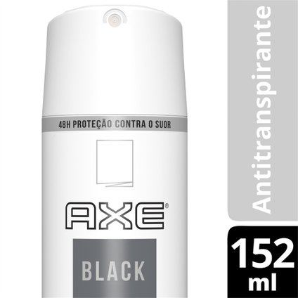 DESODORANTE JATO SECO AXE BLACK 152ML