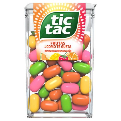 PASTILHA TIC TAC FRUTAS 14,5G