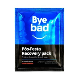 BYE BAD SUPLEMENTO ALIMENTAR POS FESTA COM 4 CÁPSULAS