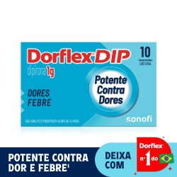 Dorflex Dip Analgésico Dipirona 1g 10 Comprimidos
