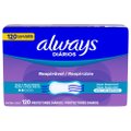 PROTETOR DIÁRIO ALWAYS RESPIRÁVEL SEM PERFUME 120 UNIDADES