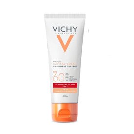PROTETOR SOLAR FACIAL VICHY UV PIGMENT CONTROL COR 2.0 FPS60 40G