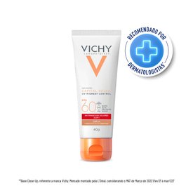 PROTETOR SOLAR FACIAL VICHY UV PIGMENT CONTROL COR 3.0 FPS60 40G