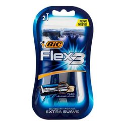 Aparelho De Barbear Bic Flex 3 Com 2