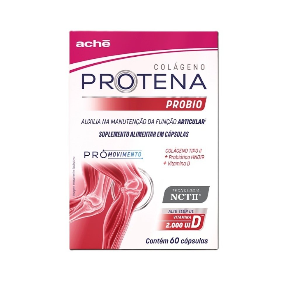 Suplemento Alimentar Protena Pro 60 Cápsulas