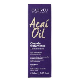 ÓLEO DE TRATAMENTO CADIVEU AÇAÍ OIL 60ML