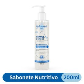 SABONETE NUTRITIVO DERMA PROTECT JOHNSONS BABY 200ML