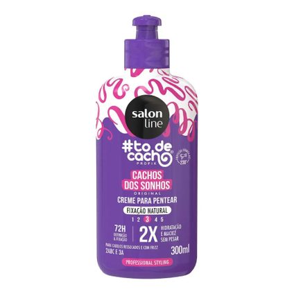 CREME PARA PENTEAR SALON LINE #TODECACHO CACHOS DOS SONHOS 300ML