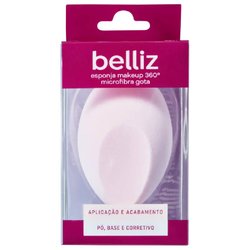 Esponja Belliz Make Up 360 Microfribra Gota