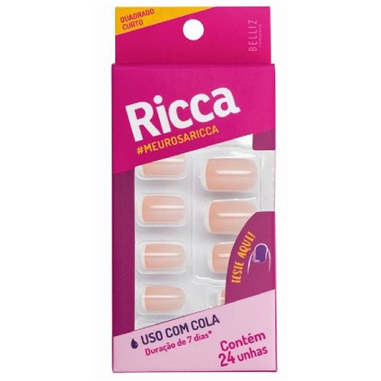 UNHAS POSTICA RICCA FRANCESINHA ROSA