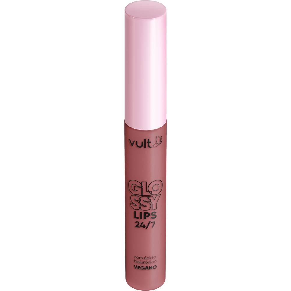 Glossy Lips 24/7 Vult Pessego Cintilante 5,2ml