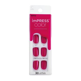 UNHAS POSTIÇAS KISS NEW YORK KNY IMPRESS COLOR ORCHID FESTIVAL
