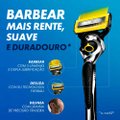 LÂMINA PARA BARBEAR GILLETTE FUSION PROSHIELD 4 UNIDADES