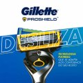 LÂMINA PARA BARBEAR GILLETTE FUSION PROSHIELD 4 UNIDADES