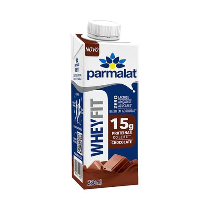 BEBIDA LÁCTEA PARMALAT WHEYFIT 15G CHOCOLATE 250 ML