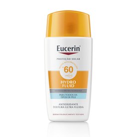PROTETOR SOLAR FACIAL EUCERIN SUN HYDRO FLUID FPS60 50ML