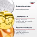 PROTETOR SOLAR FACIAL ANTIOXIDANTE EUCERIN HYDRO FLUID FPS60 SEM COR FLUIDO 50ML