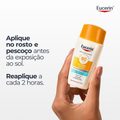PROTETOR SOLAR FACIAL ANTIOXIDANTE EUCERIN HYDRO FLUID FPS60 SEM COR FLUIDO 50ML