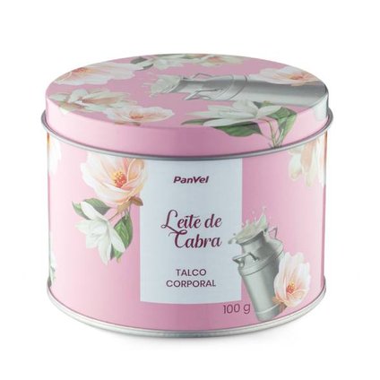 TALQUEIRA PANVEL LEITE DE CABRA 100G COM APLICADOR