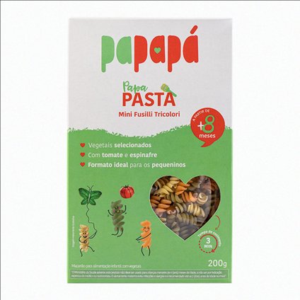 MACARRAO INFANTIL PAPAPA VEGETAIS 200G