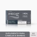 IMECAP HAIR MEN VITAMINAS PARA CABELOS E BARBAS DO HOMEM 60 CÁPSULAS