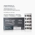 IMECAP HAIR MEN VITAMINAS PARA CABELOS E BARBAS DO HOMEM 60 CÁPSULAS