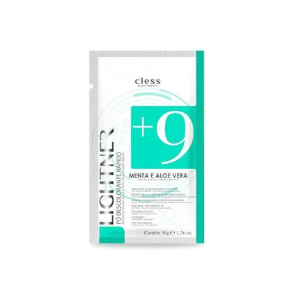 DESCOLORANTE LIGHTNER MENTA E ALOE VERA 50G